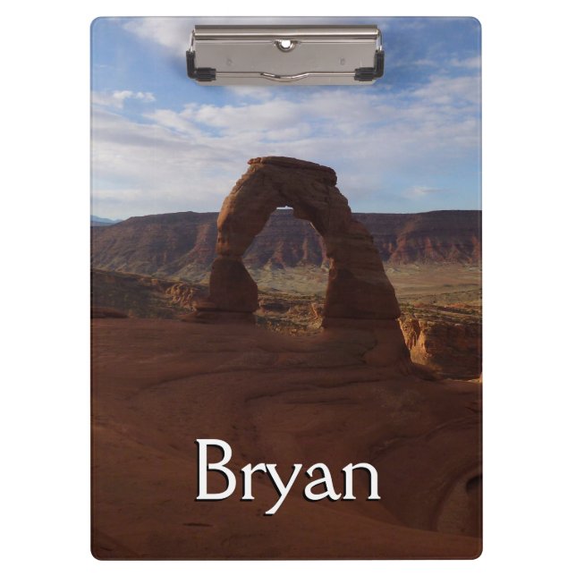 Delicate Arch II at Arches National Park Clipboard (Front)