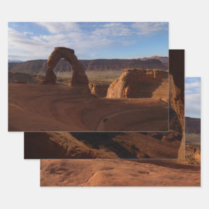 Delicate Arch II at Arches National Park Wrapping Paper Sheet