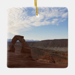 Delicate Arch III at Arches National Park Ceramic Ornament