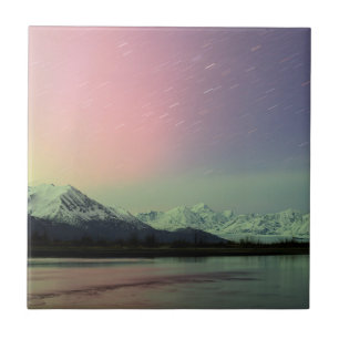 Delicate Aurora Ceramic Tile