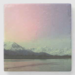 Delicate Aurora Stone Coaster
