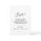 Delicate Black Calligraphy Wedding Gifts