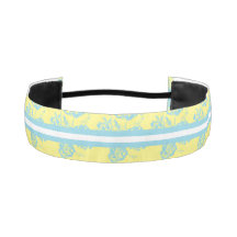 Delicate Blue and Yellow Floral