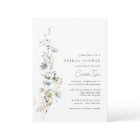 Delicate Blue Floral | Airy Garden Bridal Shower