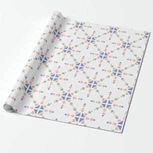 Delicate Blush Patterns Julia Dreams Wrapping Paper