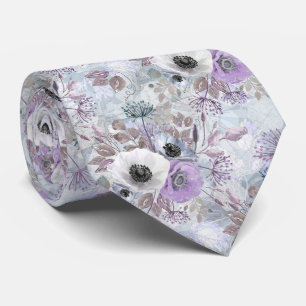 Delicate bouquet of anemones. tie