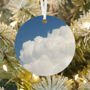 delicate cloud metal tree decoration