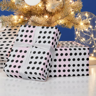 Delicate ELEGANT Pastel Pink Gray Wrapping Paper