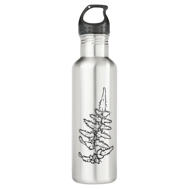 Delicate Fern 710 Ml Water Bottle (Front)