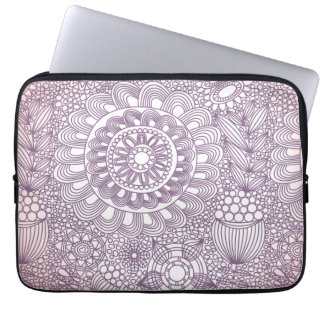 delicate floral lattice pattern II Laptop Sleeve