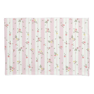 Delicate Floral Pattern  Pillow Case 