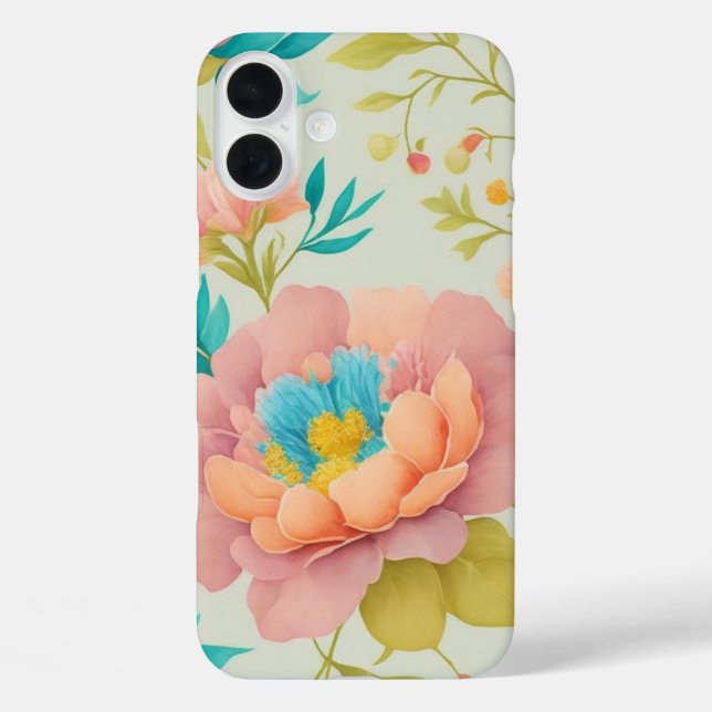 Delicate Flower Pattern- Treat Yourself or Gift It Case-Mate iPhone Case (Back)