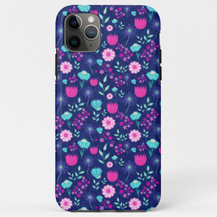 Delicate Flowers and Botanical Details iPhone 11 Pro Max Case