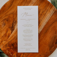 Delicate Gold Calligraphy Guest Name Wedding
