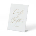 Delicate Gold Calligraphy Wedding Cards and Gifts