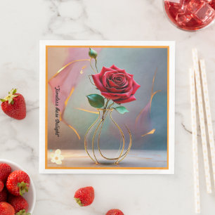 "Delicate Gold Touch" Napkin