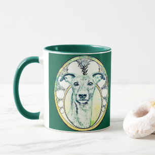 Delicate Greyhound Mug