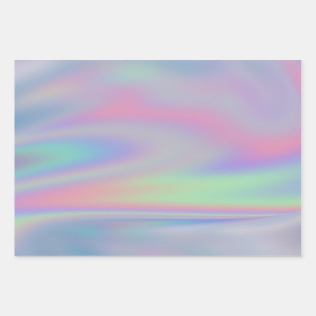 Delicate Holographic Wrapping Paper (Front)