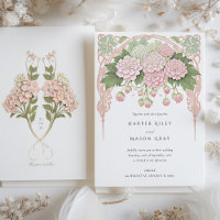 Delicate Hydrangea Garden Wedding