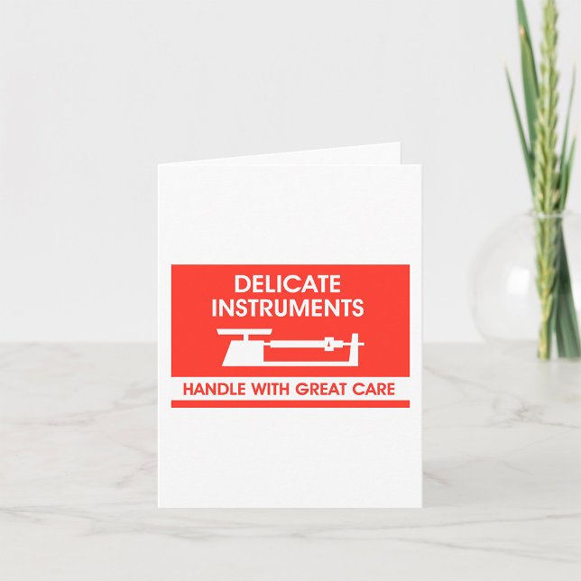 Delicate Instruments Sign Card (Creator Uploaded)