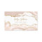 delicate ivory blush agate business card