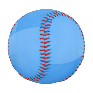 Delicate Layers of Blue Accent Baseball