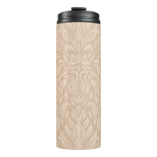 Delicate leaf  thermal tumbler (Front)