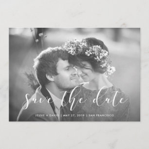 Delicate Love Photo Save the Date