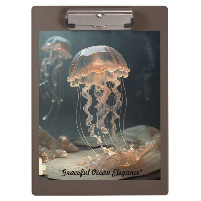 "Delicate Marine Visuals" Clipboard (Front)