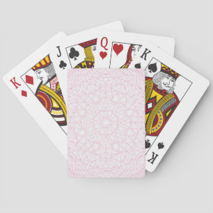Delicate Neon Mandala Playing Cards – Customisable