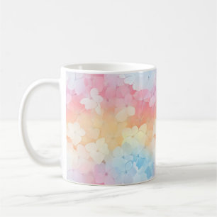 Delicate Pastel Flowers Spring Coffee Mug
