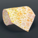 Delicate Pastel Spring  Tie<br><div class="desc">Bring effortless romance to any occasion with this elegant cream silk necktie featuring a delicate all-over floral pattern in soft peach, blush pink, and powder blue – inspired by classic Liberty London prints. Perfect for spring and summer weddings, garden parties, Easter celebrations, or adding gentle sophistication to light gray, navy,...</div>