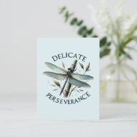 Delicate Perseverance - Artistic Dragonfly
