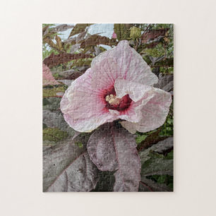"Delicate petals" Hibiscus Flower  Jigsaw Puzzle