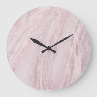 Delicate pink Acrylic Wall Clock