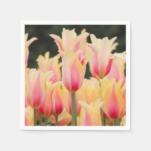 Delicate Pink Petals Napkin