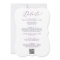 Delicate Plum Purple All In One QR Code Wedding