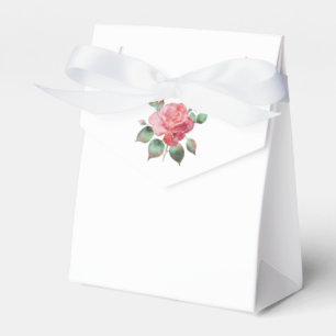 Delicate Rose Favour Box