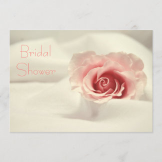 Delicate Rose Invitation