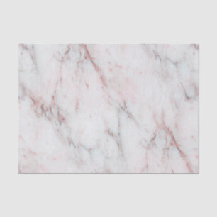 Delicate Rose Marble Tissue Paper