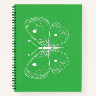 Delicate Sketch Butterfly Notebook
