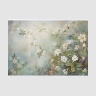 Delicate, Soft Beautiful Elegant Florals Decoupage Tissue Paper