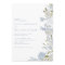 Delicate Soft Blue Floral Wedding