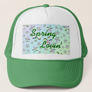 Delicate Spring Flowers Hat