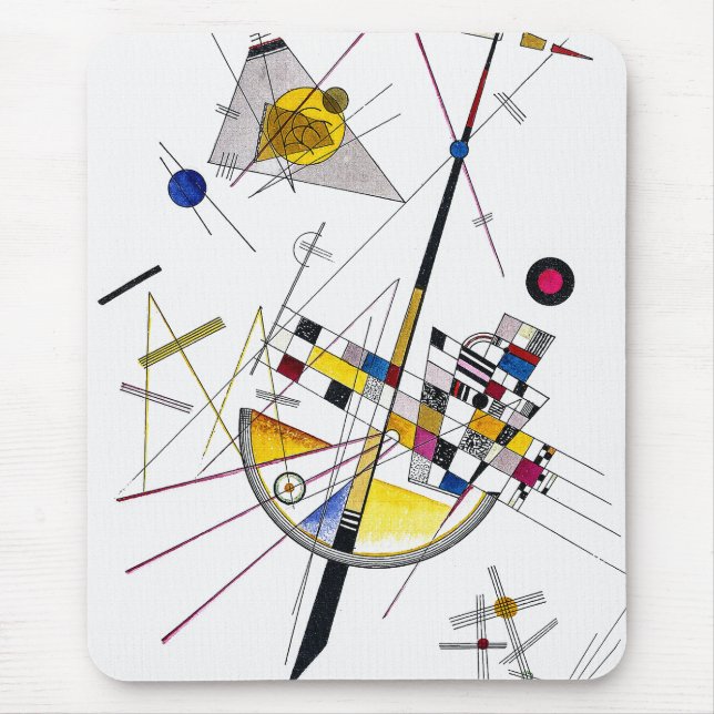 Delicate Tension #85 -  Kandinsky Mouse Pad (Front)