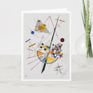 Delicate Tension No.85, Wassily Kandinsky Card