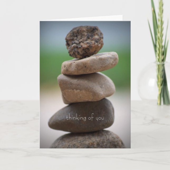 delicate ... thinking of you card (Front)