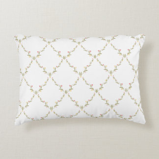 Delicate tulip  decorative cushion