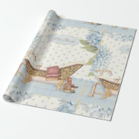 Delicate Vintage French "Le Bain" Bathroom Decor