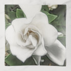 Delicate Watercolor Gardenia Trinket Tray